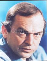 cca 1974 Kern András, Bodrogi Gyula, Haumann Péter, Sztankai István színészekről készült 4 db diapoz...