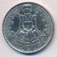 Csúcs Viktória (1934-) DN "Mezőkövesd" jelzett Ag emlékérem (16,80g/0.925/32mm) T:1 felüle...