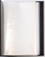 Leuchtturm képeslap album 50 db kettes osztású 2 oldalas lappal, 100/200 férőhely, zöld borítóval / ...