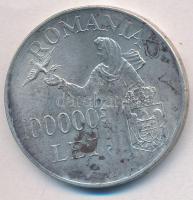 Románia 1946. 100.000L Ag "I. Mihály" T:2 fo., apró ph.
Romania 1946. 100.000 Lei Ag &quo...