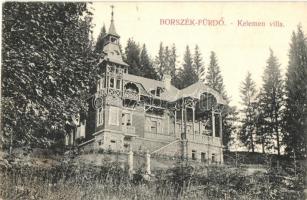 Borszék-fürdő, Borsec; Kelemen villa / villa (fl)