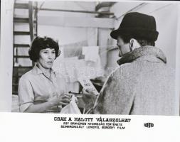 ,,Csak a halott válaszolhat" című film állóképei, 26 db negatív, ezekről készültek a mozik előc...