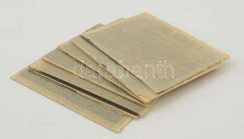 cca 1930 Budapest, GANZ Gyár üzemcsarnokai és termékei, 10 db vintage üveglemez negatív, 13x18 cm