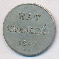 1849NB 6kr Ag T:2- kis ph-
Adamo B3