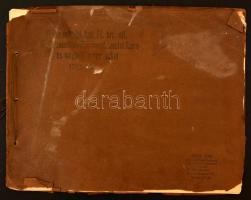 1914 Budapest, III. kerületi Főgimnázium tanárai és diákjai a Mona Lisa műterem albumában, 42 portré...