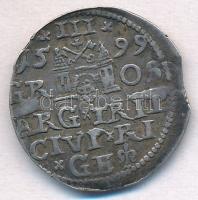 Lengyel Királyság 1599. 3Gr Ag "III. Zsigmond" Riga (2,10g) T:2-
Poland 1599. 3 Grossi Ag...