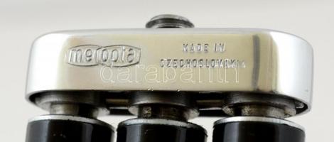 Meropta háromlábú, fényképezőállvány, jelzett, h:29 cm