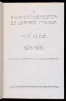 A Budapesti Nemesfém és Drágakő-csarnok első tíz éve 1925-1935. A csarnok története és a vonatkozó j...