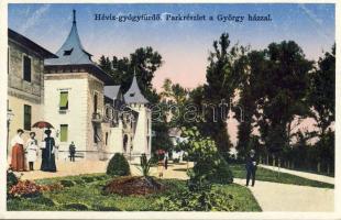 Hévízgyógyfürdő, park, György ház