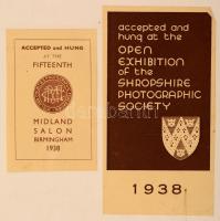cca 1936 Osoha László: A vár bejárata, pecséttel jelzett vintage fotóművészeti alkotás, kiállítási m...