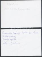 cca 1914-1945 5 db katonafotó, modern nagyítások, hátuljukon feliratozva, 10×15,5 cm