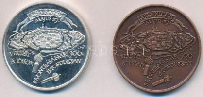 Fritz Mihály (1947-) 1988. "20 éves a MÉE Fejér megyei Szervezete / Veretett a törökök kivonulá...