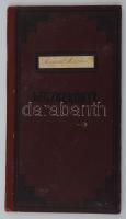 1926-1927Joghallgatói egyetemi index a pécsi M. Kir. Erzsébet Tudományegyetem Jog és Államtudományi ...