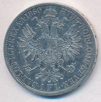 Ausztria 1860A 1Fl Ag "Ferenc József" T:2-
Austria 1860A 1 Florin Ag "Franz Joseph&q...