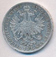 Ausztria 1859A 1Fl Ag "Ferenc József" T:2,2- ph., kis patina, ü.
Austria 1859A 1 Florin A...