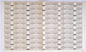 Budapest / Pest 1871. "Egyesült magyar gőzhajózási társulat - DDSG" névre szóló részvénye ...