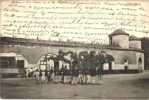 Arad; Vár, katonák / castle, soldiers (EK)