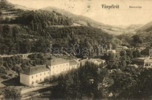 Vihnyefürdő, Vyhnye; Rákóczi ház, látkép, Joerges kiadása / villa, general view