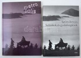 Szőts István: Szilánkok és gyaluforgácsok. egybegyűjtött írások. Bp., 1999, Osiris Kiadó. Kiadói kartonált kötés, jó állapotban. + Metropolis Filmelméleti és filmtörténeti folyóirat II. évfolyam 2. szám (Szőts István szám)