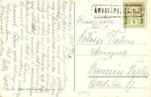 Árva vára, Oravsky hrad; vár, kiadja Feitzinger Ede No. 871, "K.u.K. Militärzensur" pecsét...