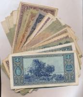 30db-os vegyes pengő bankjegy tétel T:III,III-