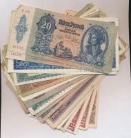 30db-os vegyes pengő bankjegy tétel T:III,III-