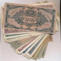 30db-os vegyes pengő bankjegy tétel T:III,III-