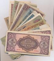 30db-os vegyes pengő bankjegy tétel T:III,III-