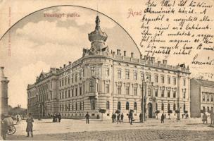Arad; Pénzügyi palota, Bömmler & Jonas kiadása / Financial palace (EK)