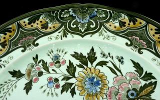 Villeroy & Boch PAON falitányér, részben kézzel festett, hibátlan, jelzett, d:32 cm