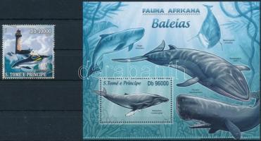 2006-2013 Tengeri állatok motívum 1 db bélyeg + 1 db blokk 2006-2013 Marine animals stamp + block