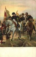 'Napoleon bei Friedland', Battle of Friedland, Stengel & Co. litho s: Vernet (worn corner)