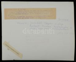 1972 Elisabeth Taylor és Richard Burton Budapesten az Intercontinental szállóban 22x18 cm