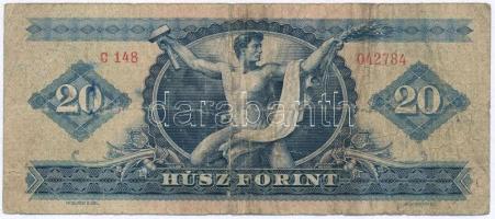 1960. 20Ft T:III-,IV ly