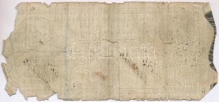 Franciaország / Rouen 1797-1803. 20Fr "annulé (érvénytelen)" felülbélyegzéssel T:IV 
Fran...