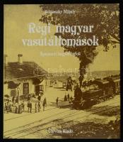 Rubinszky Mihály: Régi magyar vasútállomások. Bp., 1983, Corvina Kiadó. Kiadói kartonált kötés, jó állapotban.