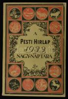 1933 A Pesti Hírlap 1933. évi nagy naptára, 416p