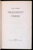 Ady Endre válogatott versei. (Jaschik Álmos rajzaival.)
Bp., 1921, Pallas. 234 l., 8 lev. (felirato...