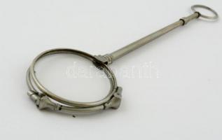 cca 1900 Régi fém cvikker,  működik,  16x10cm