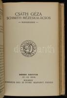 Csáth Géza három munkája egybekötve. Korabeli félvászon kötésben.
Csáth Géza: Muzsikusok. (Novellák...