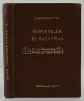 Rákosi Mátyás: Honvédelem és hazafiság. Budapest,1952, Honvéd Kiadói Intézet. Kiadói egészvászon-kötésben.