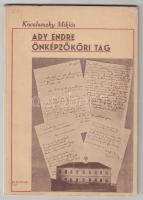 Kovalovszky Miklós: Ady Endre önképzőköri tag. Bp., 1943. A szerző. Fischof Henrik, Kispest. 71 p Kiadói papírborítékban.