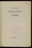 Ady Endre válogatott versei. (Jaschik Álmos rajzaival.) Bp., 1921, Pallas. 234 l., 8 lev. (feliratos...