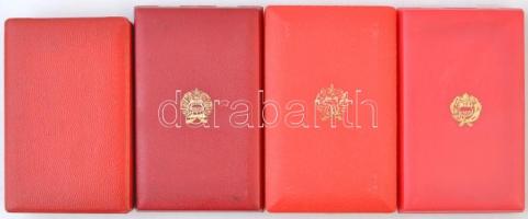 1964. "Kiváló Szolgálatért Érdemrend" aranyozott, ezüstözött, zománcozott Br kitüntetés me...