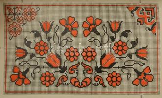 Keresztszemes kézimunkák. Bereg-, Szabolcs-, Szatmár-, Ugocsa-, és Zemplén-megyékben. Gyűjtötte: Szi...