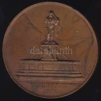 1872. "Mehádia-Magyar Orvosok és Természetvizsgálók..." Br plakett szign.: Seidan T:2+ k