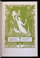 Ady Endre: Új versek. Nagy Sándor címlapjával. Első kiadás!. Bp. 1906. Pallas. 127 l. Korabeli félvá...