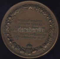 1847. "Sopron-Magyar Orvosok és Természetvizsgálók..." Br plakett szign.: Boehm T:2+