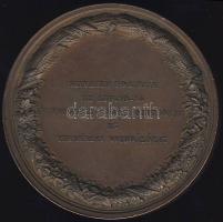 1846. "Kassa-Magyar Orvosok és Természetvizsgálók..."  Br plakett szign.: Boehm T:3+ k