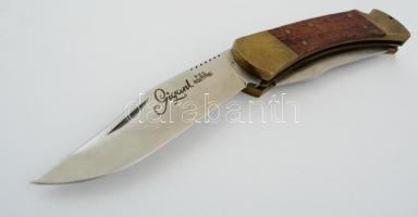 Gigant márkájú bicska, acél pengével, h:21 cm